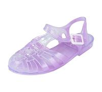 Spot On Sandale Jelly avec fermeture à boucle F0892 pour femme, Lilas/violet, 39 EU