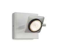 Spot Philips - Spot orientable mural Millennium LED L11 cm - Aluminium