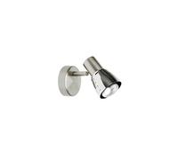 BRILLIANT lampe lave mur spot fer/chrome | 1x R50, E14, 40W, adapté aux lampes à réflecteur (non incluses) | Échelle A ++ à E | Tête pivotante