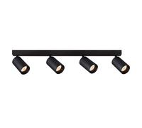 Spot pivotant EDO MALGA noir blanc plafonnier applique murale GU10 LED