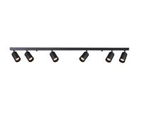 Spot pivotant EDO MALGA noir blanc plafonnier applique murale GU10 LED