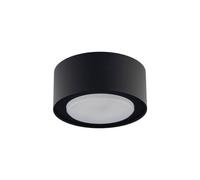 Spot Plafond Flea En Acier, Noir