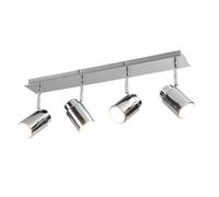 Spot plafonnier 4xGU10 IP44 chrome - Trio - Angelo