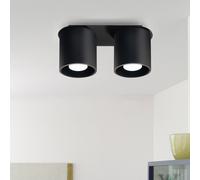 Spot Plafonnier ALU Projecteur Barre Lampe Chambre À Coucher Éclairage Noir