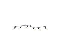 Globo - Spot plafonnier design métal Martha - 6 Ampoules - Noir - Martha Noir G