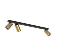 Spot Plafonnier En Laiton Métal 70 Cm 3X GU10 Orientable Lampe Plafonnier