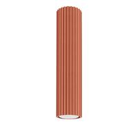 Spot Plafonnier GU10 Atours D: 6,5 CM H:30 Étroit Aluminium en Rouge