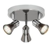 Spot plafonnier LED à 3 lumières Jupp Led Noir G