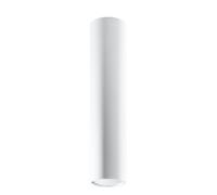 Spot Plafonnier Métal Ø 6 Cm 40 Cm De Haut Blanc GU10 Salon Éclairage