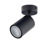 Spot Plafonnier Petit Métal Noir Indémodable B : 6 CM GU10 Flexible Manger Lampe