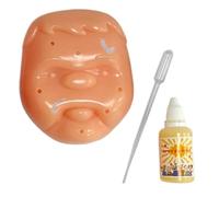 Spot Pop Jouet anti-stress avec solution de recharge et gadgets de bureau réalistes, simulateur de stress pour femmes, hommes, adolescents, étudiants, maison, salle de ole, avion, voyage