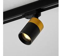 Spot pour plafond Arcchio Nikora système de lampes sur rail Arcchio, dimmable, noir, Couloir, Aluminium, Moderne