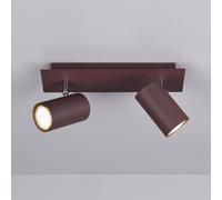 Spot Pour Plafond Marley, Rouille, 2 Lampes