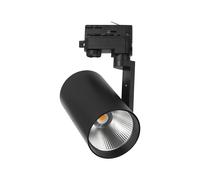 Spot Rail LED COB 35W 3218lm 3000K Noir - Éclairage Rail CREE pour Magasin & Showroom