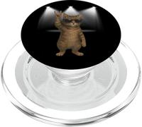 Spot rétro en Forme de Chat Rockstar PopSockets PopGrip pour MagSafe