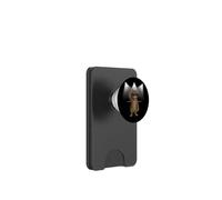 Spot rétro en Forme de Chat Rockstar PopSockets PopWallet pour MagSafe