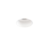 Astro Trimless Slimline Round Fixed Fire-Rated IP65 Einbauleuchte, blanc mat