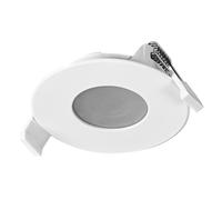 Spot Set Spot LED encastrable, 4,9 W, 200 lm, 2700 K, Ø 85 mm, 120 °, blanc, al