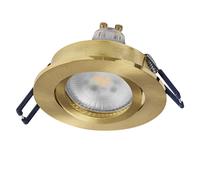 Spot Set Spot LED encastrable DIM 6W Gold 85mm, 500lm 2700K blanc chaud, IRC≥80