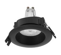 Spot Set Spot LED encastrable GU10 Press 2,6 W Noir, 200 lm 2700 K Blanc chaud,
