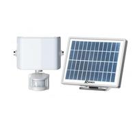 Ribimex Spot solaire 9 W LED 800 lm avec détecteur