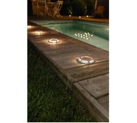 Spot solaire en aluminium 15 lumens blanc chaud - GALIX - Classique - Energie solaire - Extérieur