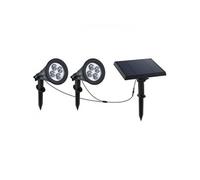 Spot solaire LED Family Spiky 3 W froid PVC Blanc