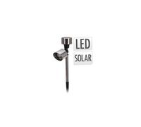 Self Import Agencies LAMPE SOLAIRE MINI INOX - 5X6CM - 1XAAA PILE REMPLACEABLE INCLUSE - 12PCS/DISPLAY