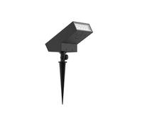 Lumisky Spot solaire à piquer SOLTEK H23cm — aluminium LED dimmable blanc 180° orientable