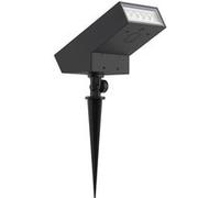 Lumisky Spot solaire à piquer SOLTEK H23cm — aluminium LED dimmable blanc 180° orientable