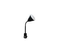 Spot sur prise junus avec bras flexible - e14 - 20w - noir