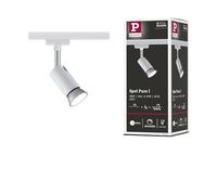 Paulmann Pure I Luminaire sur rail haute tension URail GU10 10 W LED blanc, chrome
