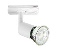 Spot TB BUZZ GU10 1X3W en matière synthétique blanc 100x0x75mm