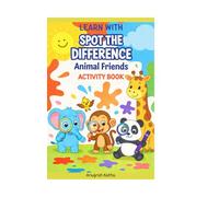 Spot the Difference Animal Friends Activity Book