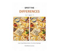 Spot the differences: For Kids ages 6-11. S nd Find Hidden Picture Activity Book for 6, 7, 8, 9, 10 and 11 Year Old Children. Includes NO-HINTS CHALLENGE Section
