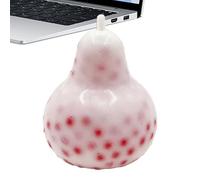 Spot Toy, Small Pear Soft Sensory Fidget Ball with Stress Relief Design and Portable Anti Texture, Interactive Sensory Game Toy for Adults Teens Kids Home Office School Classroom