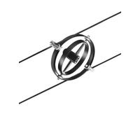 Spot unique Cardan Paulmann 944.41-attachement GU5.3-noir mat