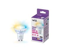 Wiz Ampoule LED GU10 8720169076747 connectée Wi‑Fi Blanc chaud à froid 4,7 W
