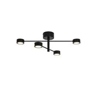 Spoterie CLYDE Flex 4-Rail Métal Noir, H.22 - IP20 - LED Module / Intérieur