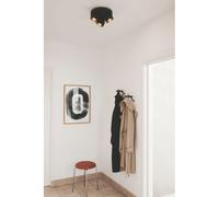 Nordlux - Pitcher 3 Round Plafonnier Black