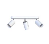 Spotlight Blanc 3X GU10 B:33Cm Métal Hall Salon Plafonnier Luminaire