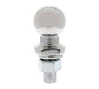 SPOTLIGHT Boule d'attelage remorque, rotule droite 50mm - Ecrou de blocage 22mm - Compatible tous types de véhicules - Charge maxi : 2T - Acier galvanisé