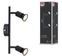 Spotlight Carolina GU10 230V max. 2x10W gradable Noir mat Noir mat G