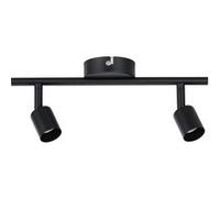 Paulmann 66756 projecteur Carolina 2 flammes max. 2x10 watts plafonnier Noir mat spot Métal GU10