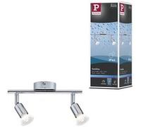 Paulmann Spot Carolina IP44 GU10 230V 2x10W gradable Chrome