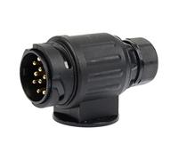 Spotlight - Fiche mâle 13 Broches remorque, Prise remorque 13 Broches Plastique - 1 pièce - Prise à Installer sur la remorque - Convient à Tous Types de véhicules, NC
