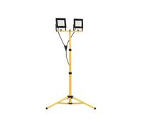 vidaXL Projecteur à LED sur trépied 149661 – 2x50 W Blanc froid pour extérieur
