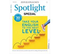 Spotlight Spezial 2/2026: Take your English to the next level. Find your level and move up another step with fun reading, listening and exercises.
