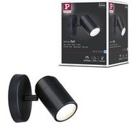 Paulmann Spot Zyli IP44 GU10 230V max. 10W gradable Noir mat