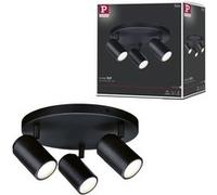 Spotlight Zyli IP44 GU10 230V max. 3x10W gradable Noir mat Noir mat G